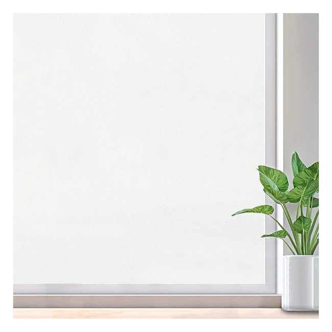 Privacy Frosted Window Film - Lifetree White 75x200cm - UV Blocking