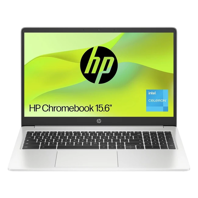 HP Chromebook 156 Intel Celeron N4500 Processor 4GB RAM 128GB eMMC Intel UHD Graphics HD Display Up to 11 Hours Battery Chrome OS Dual Speakers Mineral Silver