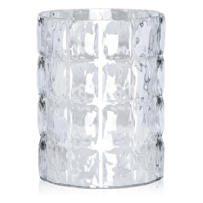 Vase Kartell Matelass Cristal - Design Patricia Urquiola - Rf 23x30
