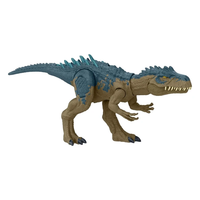Mattel Jurassic World Allosauro Furia Selvaggia - Giocattolo per Bambini 4 Anni HRX50