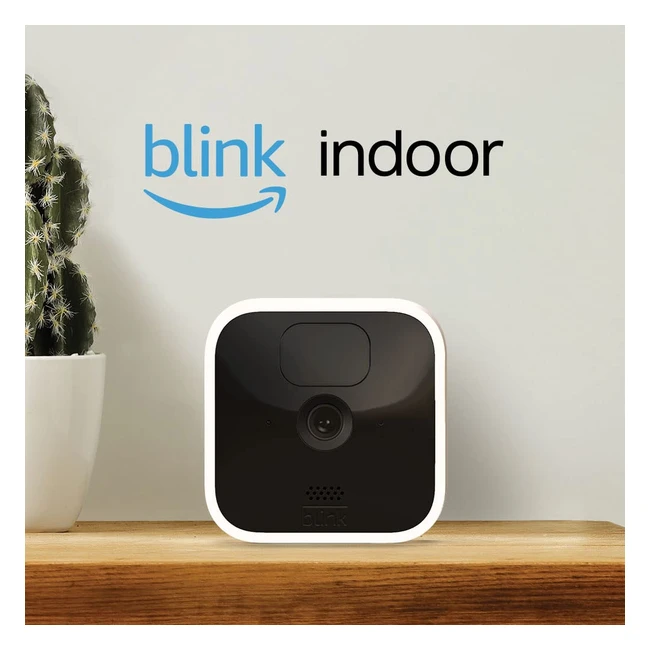 Blink Indoor Videocamera HD Senza Fili - Batteria 2 Anni - Rilevazione Movimento