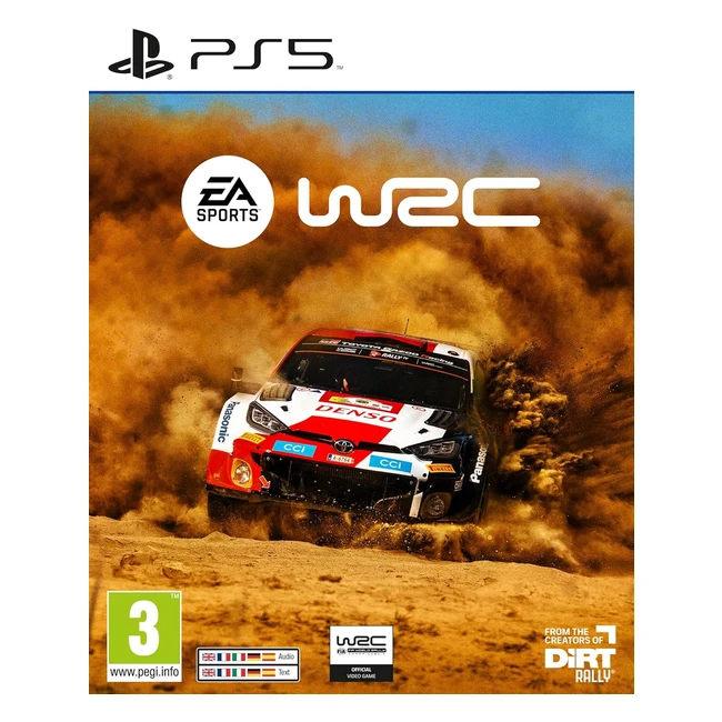 EA Sports WRC Standard Edition PS5 - Jeu vidéo - Français - Conduisez votre voiture de rallye rêvée!