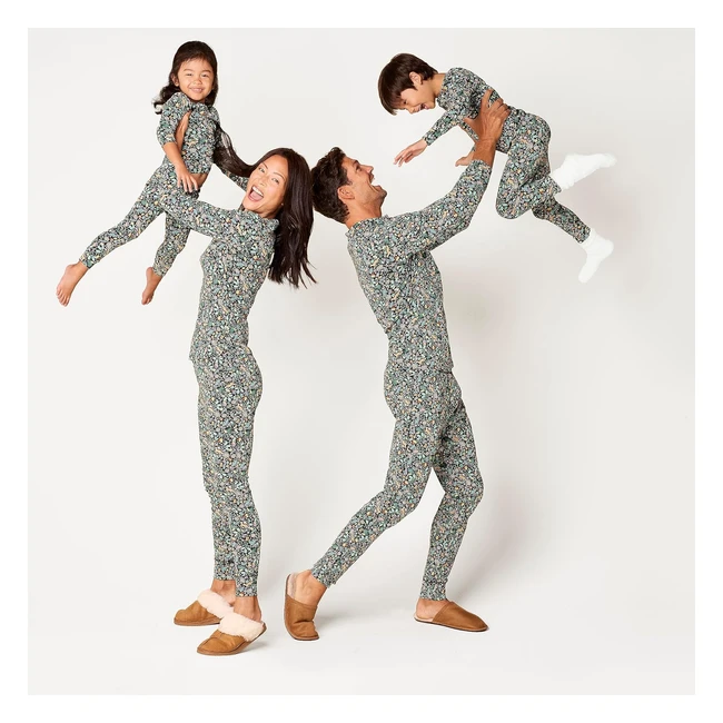 Ensemble pyjamas coton ajusté mixte enfant noir folklorique 2 ans - Amazon Essentials