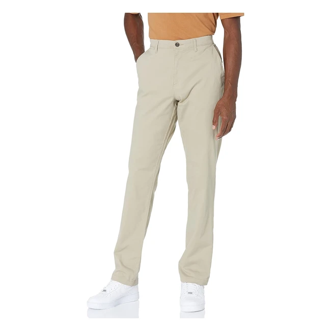 Pantalon Chino Stretch Amazon Essentials - Coupe Athltique - Grandes Tailles H