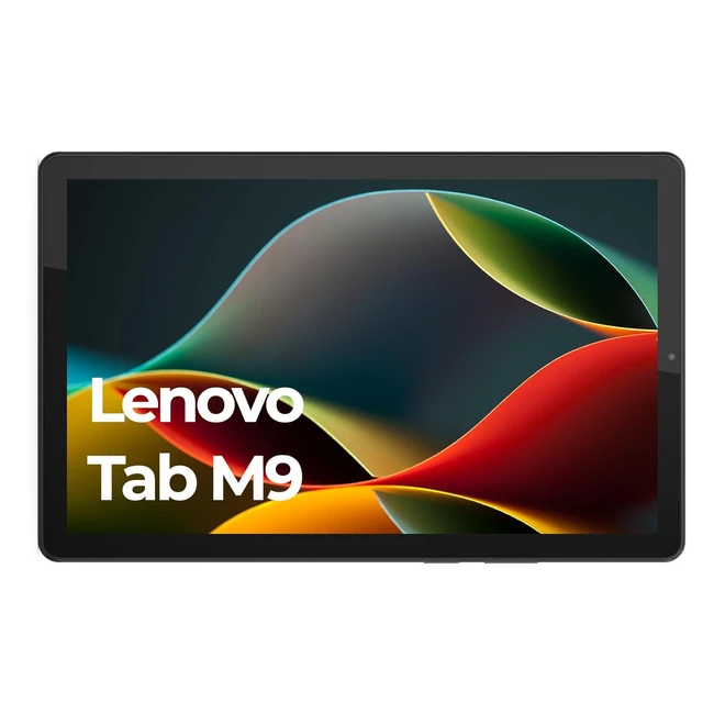Lenovo Tab M9 - Tablette Tactile 9 HD - MediaTek Helio G80 - 4Go RAM - 64Go EMMC - Android 12 - WiFi/Bluetooth - Tui Transparent - Gris