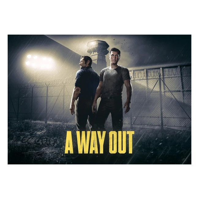 A Way Out Standard Edition PC Code Origin - Leo & Vincent brechen aus dem Gefängnis aus!