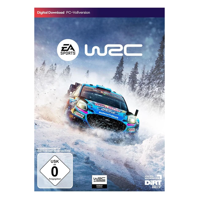 EA Sports WRC Standard Edition PCWIN Download Code EA App Origin Deutsch - Dein eigener Wagen, Buildermodus, Momentsmodus, Dynamisches Handlingsystem