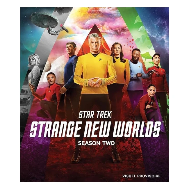 Star Trek Strange New Worlds Saison 2 Blu-ray - Meilleur Prix Livraison Gratuit