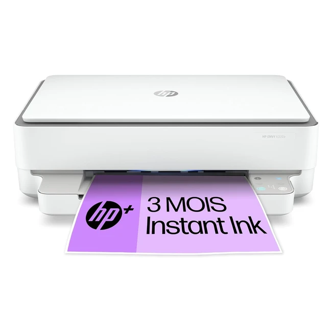 Imprimante HP DeskJet HP Envy 6020e Tout-en-Un Jet dencre Couleur - 3 Mois dIn