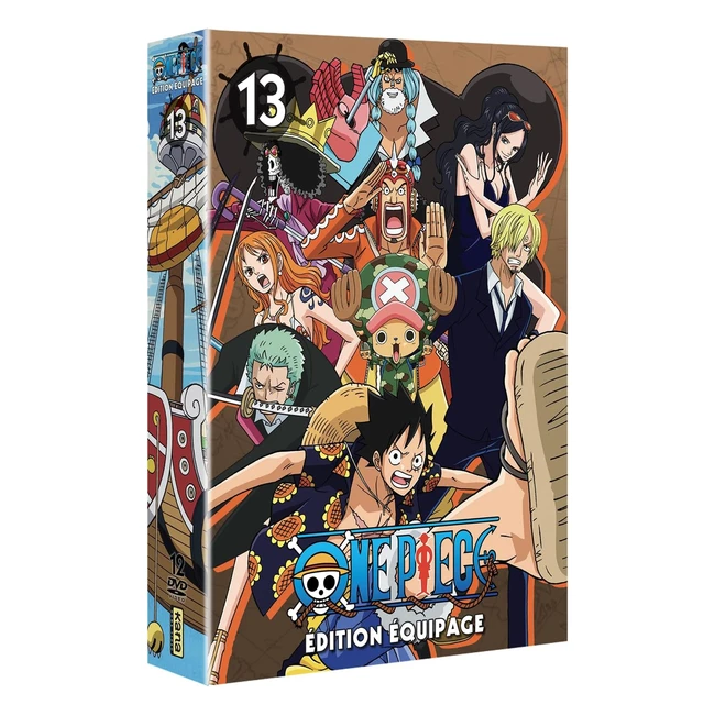 Coffret DVD One Piece Édition Équipage 1312 - Livraison Gratuite