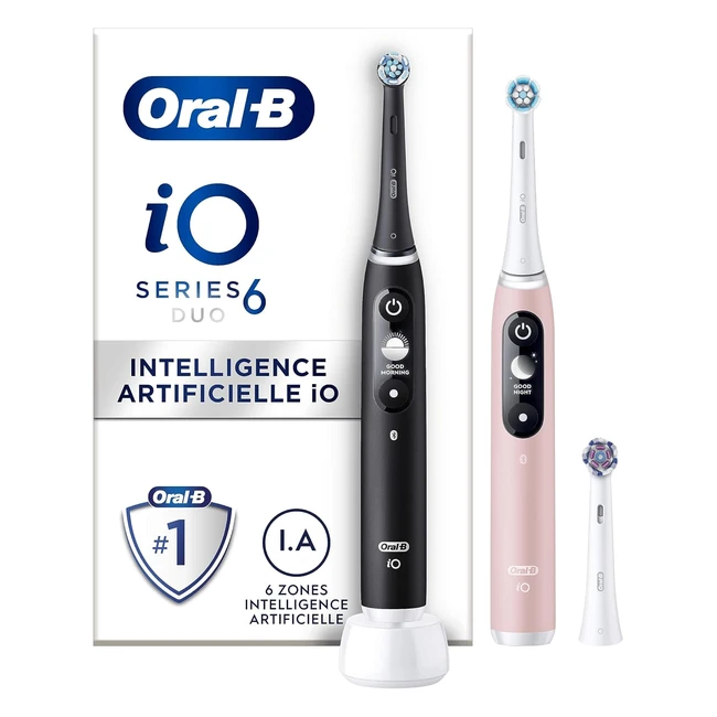 Brosse à dents électrique OralB IO Series 6N Bluetooth 5 modes de brossage
