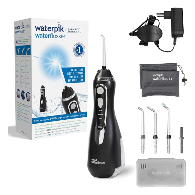 Irrigador Dental Waterpik Inalmbrico WP562EU - 3 Posiciones Control Agua Presi