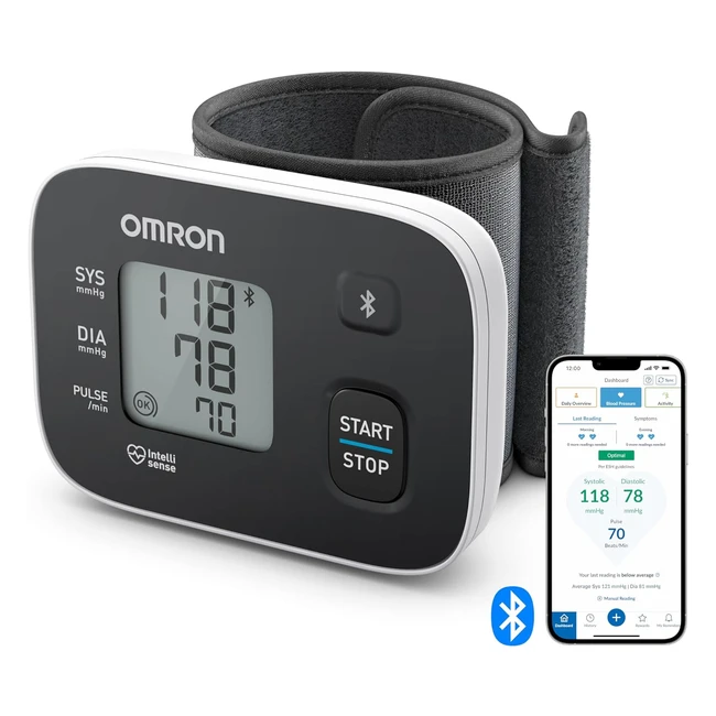 Tensimetro Omron RS3 Intelli IT de Mueca - Bluetooth - Validado Clnicament
