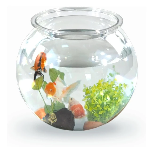 Aquarium MobiClinic Pets Nemo 4L Plastique PET Eco Design Transparent