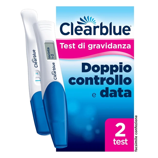 Clearblue Test di Gravidanza Rilevazione Precoce - Confezione Combinata