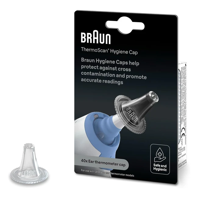 Braun Thermoscan Hygiene Cap 40 Pcs LF40EULA - Safe & Hygienic
