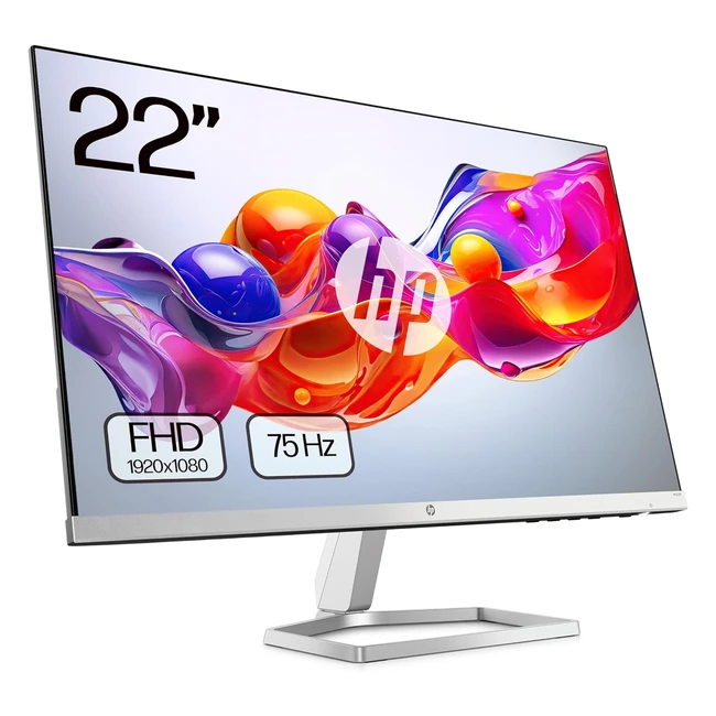Monitor HP M22F Full HD 22 IPS LED 75Hz AMD FreeSync HDMIVGA Negro
