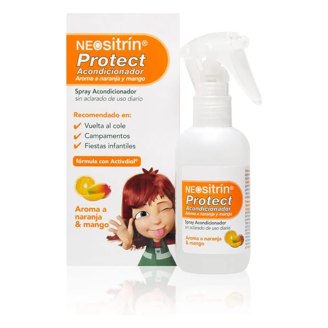 Spray Acondicionador Neositrin Protect - Repelente de Piojos - Desenreda - Aroma
