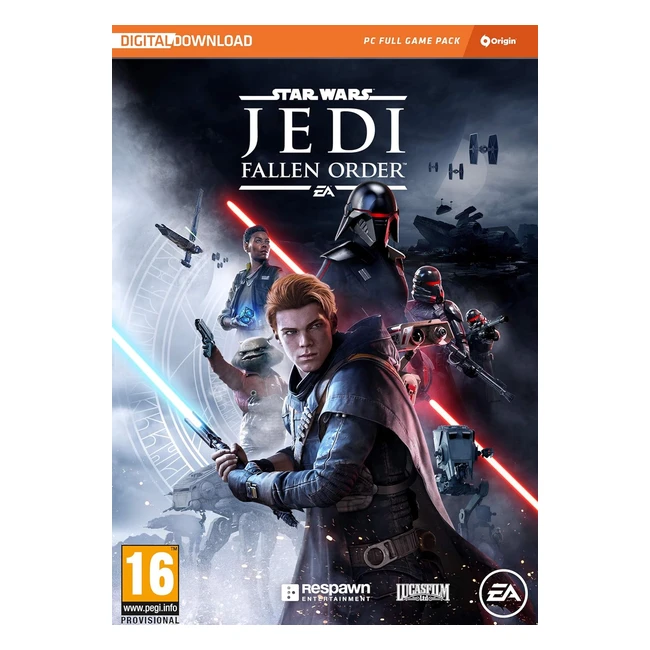 Star Wars Jedi Fallen Order Standard PC Download Origin Code - Jedi Padawan Trai
