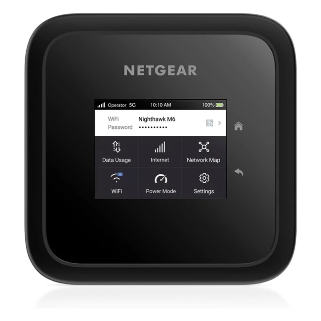 Routeur 5G WiFi 6 Netgear Nighthawk MR6150 - Modem 5G Ultrarapide pour un usage 