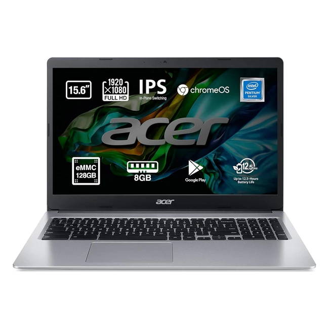 Porttil Acer Chromebook 315 CB315-3H 156 Full HD IPS Intel Pentium Silver N