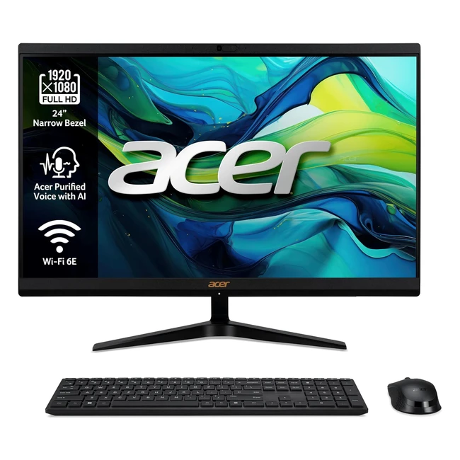 Monitor Acer Aspire C241800 24 FullHD Intel Core i5-12450H 8GB RAM 512GB SSD Win