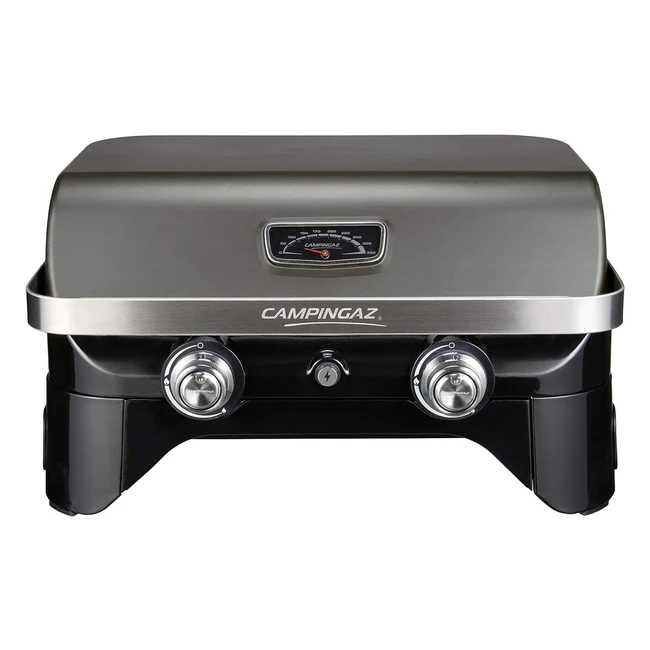 Campingaz Attitude 2100 LX Gas Grill - Portable Table Top Grill - 2 Steel Burner