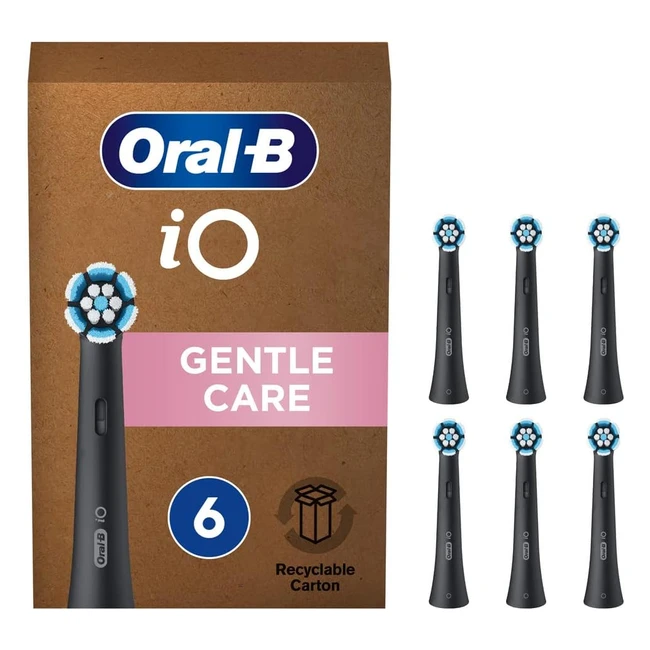 OralB IO Gentle Care Electric Toothbrush Head - Softest IO Brush Head for Gentle