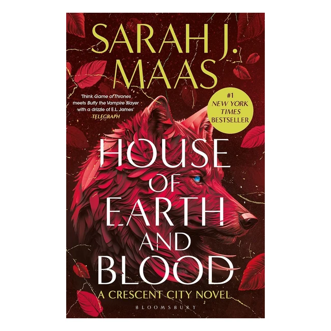 House of Earth and Blood - Crescent City Series - Bestseller - Maas Sarah J