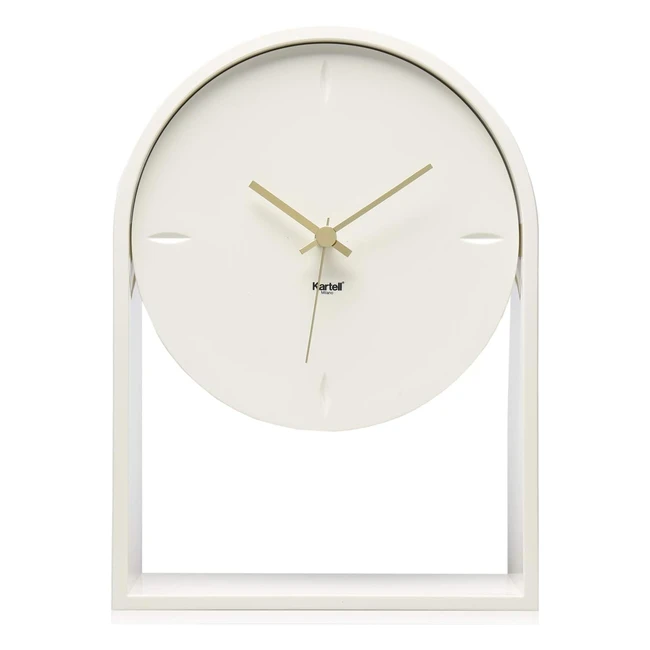 Orologio Kartell Air du Temps Bianco 215x8x30 cm - Design Eugeni Quitllet