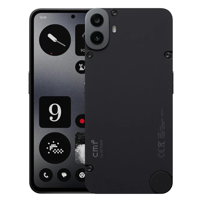 CMF Phone 1 8128GB - Handy ohne Vertrag mit 50 MP Sonykamera - Ultra XDR 667 Zol