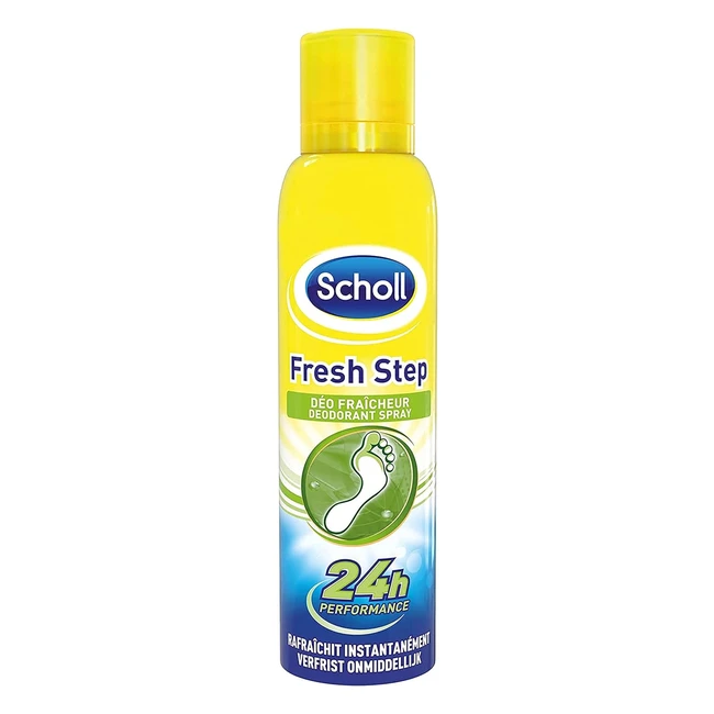 Scholl Spray Fresh Step - Dsodorisant Chaussures 150ml - Action Immdiate