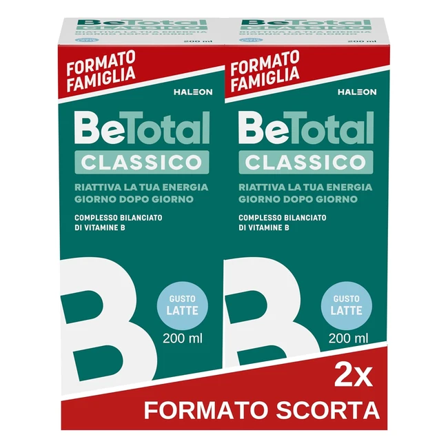 Betotal Classico Integratore Alimentare Vitamina B Riattiva Energia Riduce Stanc