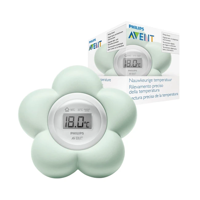 Termometro Digitale Philips Avent SCH48000 - Misurazione Precisa - Display Verti