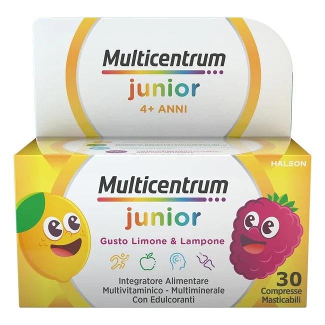 Multicentrum Junior Integratore Alimentare Multivitaminico Multiminerale 30 Comp