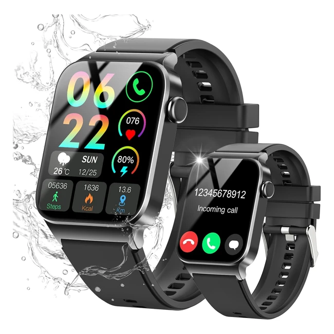 Reloj Inteligente VKROBAG 185 HD Smartwatch Hombre Mujer - Llamadas Bluetooth Mo