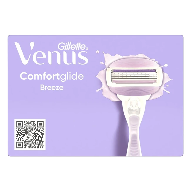 Gillette Venus ComfortGlide Breeze - Maquinilla de Afeitar Mujer 1 Mango  6 Rec