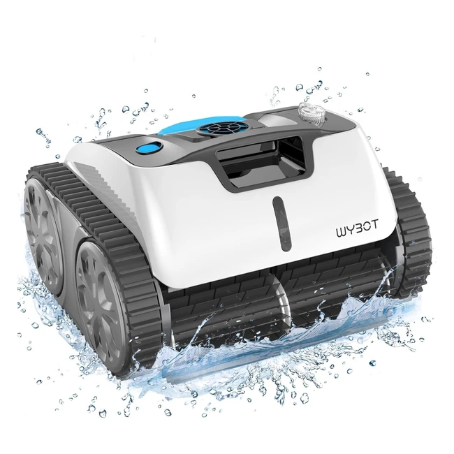 Robot de piscine Wybot - Nettoyage efficace sans fil - Triple moteur - Autonomie