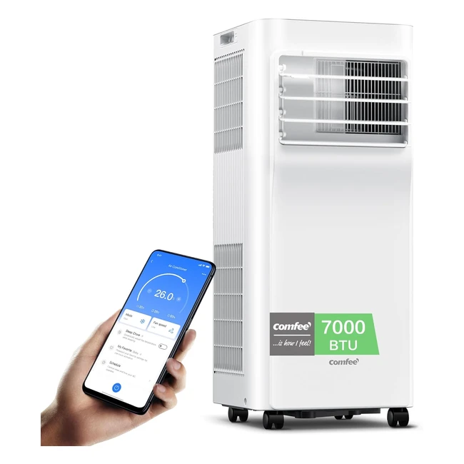 Comfee Mobiles Klimagert Breezy Cool Pro 207000 BTU 20kW KhlenVentilierenE