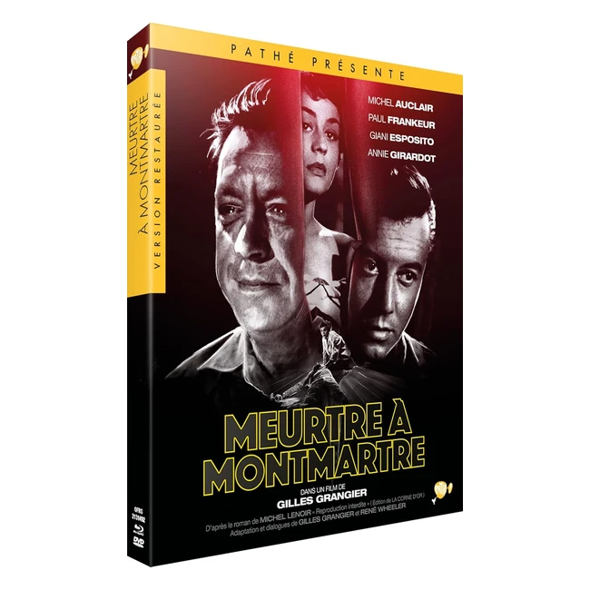 Meurtre  Montmartre - dition Collector Blu-ray DVD - Numro de Rfrence 