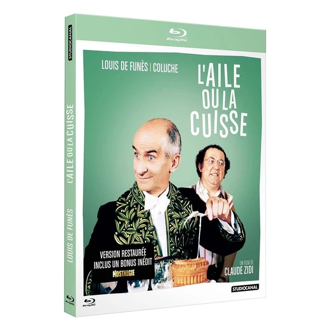 Blu-ray Laile ou la cuisse - Comdie culte avec Louis de Funs - Rf 123456 