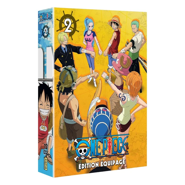 One Piece dition Equipage Vol 2 - 12 DVD Collection Limite