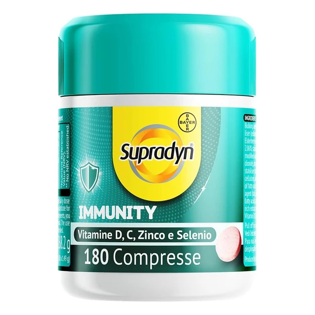 Supradyn Difese Immunity - Integratore Multivitaminico Completo - Vitamina C D