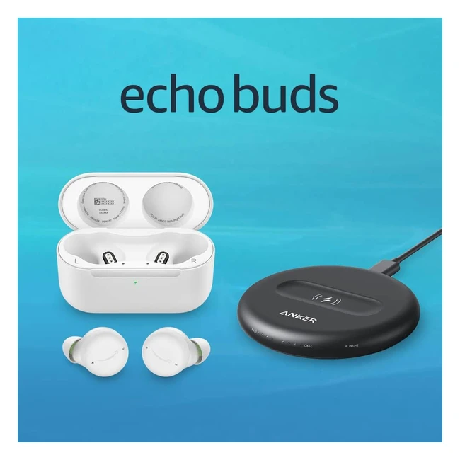 Echo Buds 2 Gen - Kabellose Ohrhrer mit ANC und Alexa - Wei