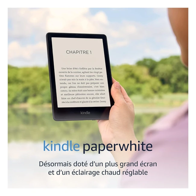 Kindle Paperwhite 16 Go - cran 68 clairage Chaud Rglable - Sans Publicit