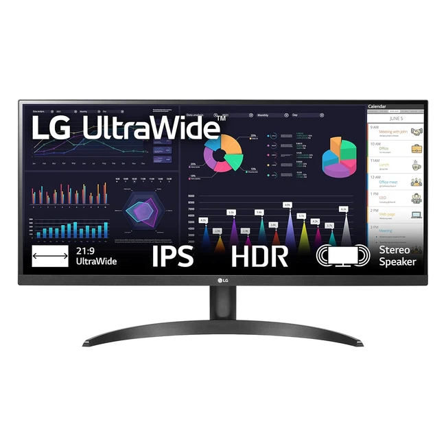 LG 29WQ60A Monitor Ultrawide 29 LED IPS HDR 10 2560x1080 1ms AMD FreeSync 100Hz 
