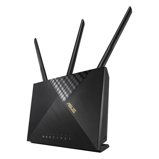 Router 4G ASUS 4GAX56 LTE Cat6 300Mbps WiFi 6 Nero