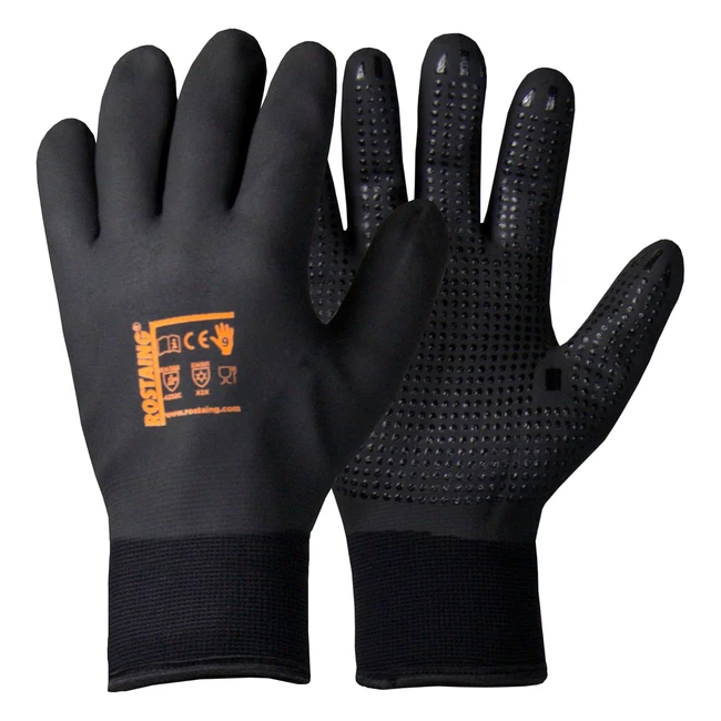 Gants de travail Rostaing Winterpro - Confort et chaleur pour travaux en milieu 