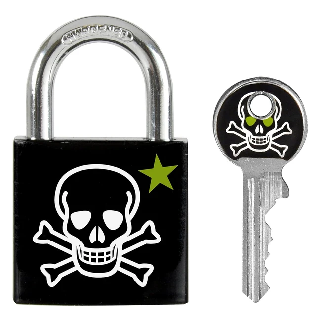 Cadenas Master Lock Combinaison - Motif Tte de Mort - Rsistant  la Coupe