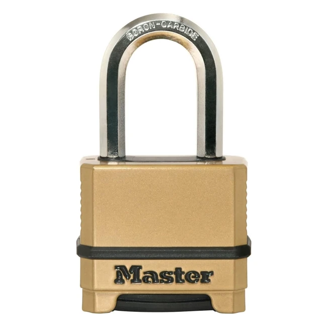 Cadenas Haute Sécurité Master Lock M175EURDLF - Idéal pour Rangement, Remises, Garages, Remorques